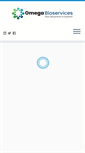 Mobile Screenshot of omegabioservices.com